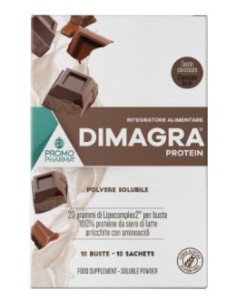DIMAGRA PROTEIN CIOCCOLATO POLVERE SOLUBILE 10 BUSTE