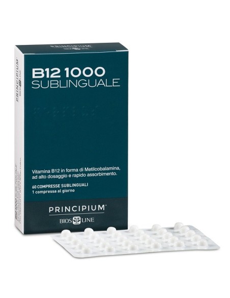 PRINCIPIUM B12 1000 60 COMPRESSE SUBLINGUALI