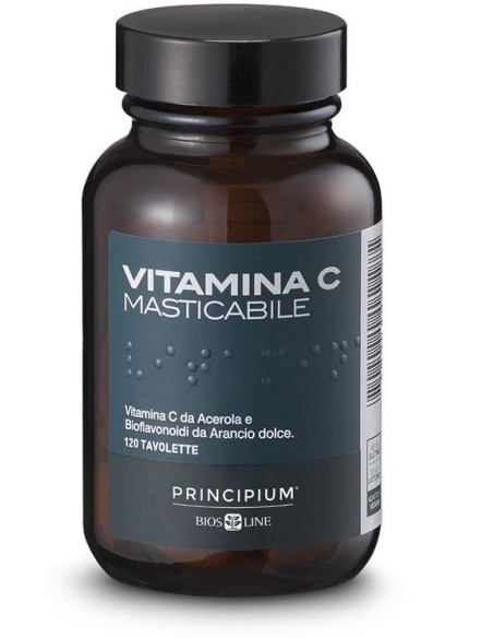 PRINCIPIUM VITAMINA C MASTICABILE 120 TAVOLETTE