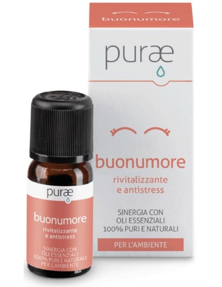 PURAE SINERGIA CON OLI ESSENZIALI BUONUMORE 10 ML