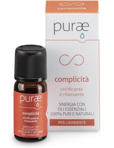 PURAE SINERGIA CON OLI ESSENZIALI COMPLICITA' 10 ML