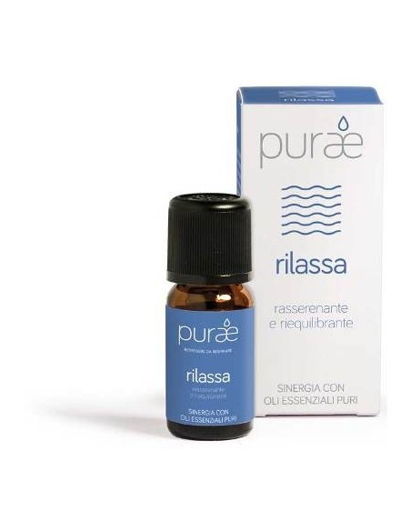 PURAE SINERGIA OLI ESSENZIALI RILASSA 10 ML