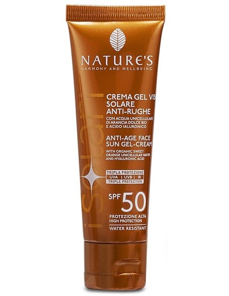 NATURE'S I SOLARI CREMA GEL VISO ANTIRUGHE...