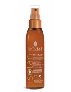 NATURE'S OLIO SOLARE VISO CORPO CAPELLI SPF 15 150 ML