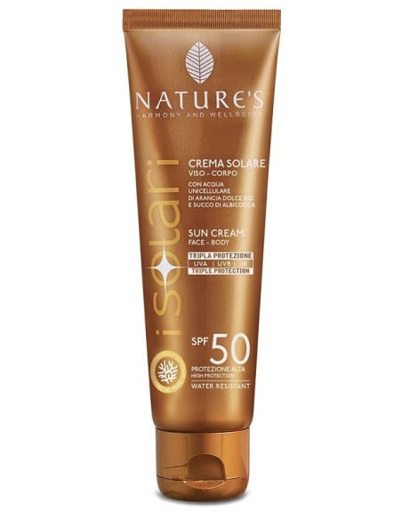 NATURE'S I SOLARI CREMA VISO CORPO SPF 50 75 ML...