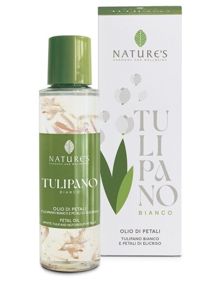 NATURE'S TULIPANO BIANCO OLIO DI PETALI...