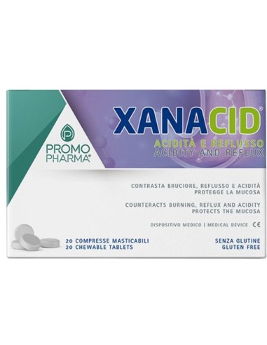 XANACID 20 COMPRESSE MASTICABILI