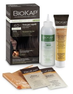N.4 CASTANO NATURALE - TINTA PER CAPELLI BIOKAP NUTRICOLOR DELICATO RAPID 135 ML 2