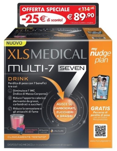 XLS MEDICAL MULTI-7 60 STICK OFFERTA SPECIALE