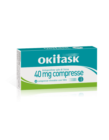 OKITASK 10 COMPRESSE RIVESTITE 40MG