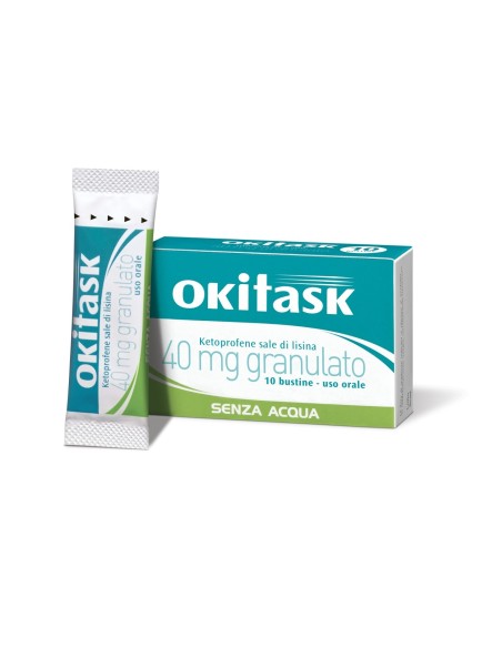 OKITASK GRANULATO OROSOLUBILE 10 BUSTINE 40MG