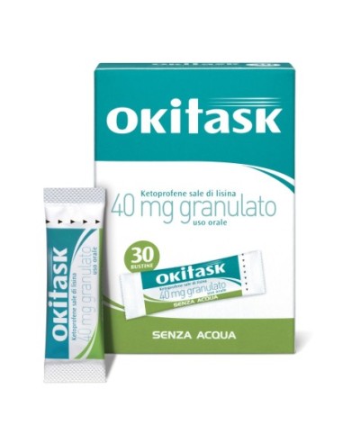 OKITASK GRANULATO OROSOLUBILE 30 BUSTINE 40MG