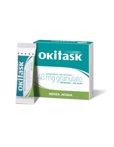 OKITASK GRANULATO OROSOLUBILE 20 BUSTINE 40MG