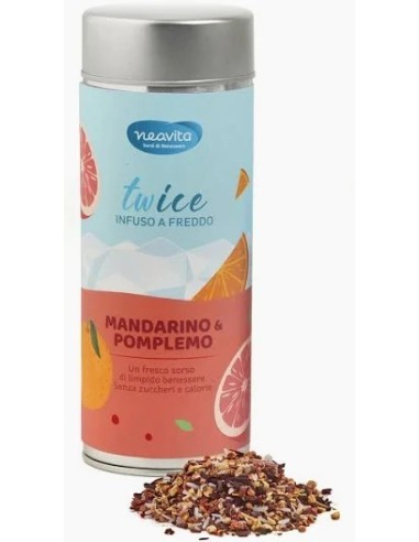 NEAVITA SILVER TIN INFUSO TWICE MANDARINO E POMPELMO 90 G