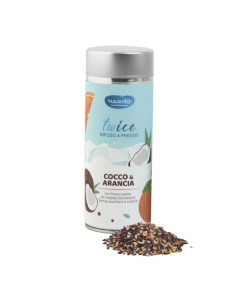 NEAVITA SILVER TIN INFUSO TWICE COCCO E ARANCIA...