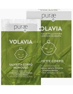 PURAE SALVIETTE CORPO VOLAVIA 12 PEZZI 3 ML