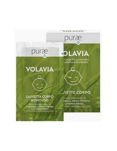 PURAE SALVIETTE CORPO VOLAVIA 12 PEZZI 3 ML