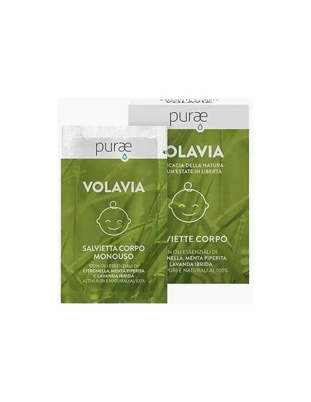 PURAE SALVIETTE CORPO VOLAVIA 12 PEZZI 3 ML