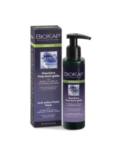 MASCHERA VIOLA PER CAPELLI ANTI-GIALLO - BIOKAP BIOSLINE 150 ML