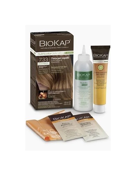 BIOKAP NUTRICOLOR DELICATO RAPID 7,33 BIONDO...