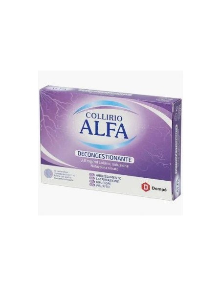 COLLIRIO ALFA DECONGESTIONANTE MONODOSE 10...