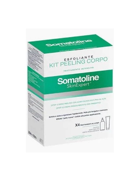 KIT PEELING CORPO SOMATOLINE SKIN EXPERT - GEL PEELING 200 ML + CREMA RIEQUILIBRANTE 100 ML KIT PEELING CORPO SOMATOLINE SKIN EXPERT - GEL PEELING 200 ML + CREMA RIEQUILIBRANTE 100 ML