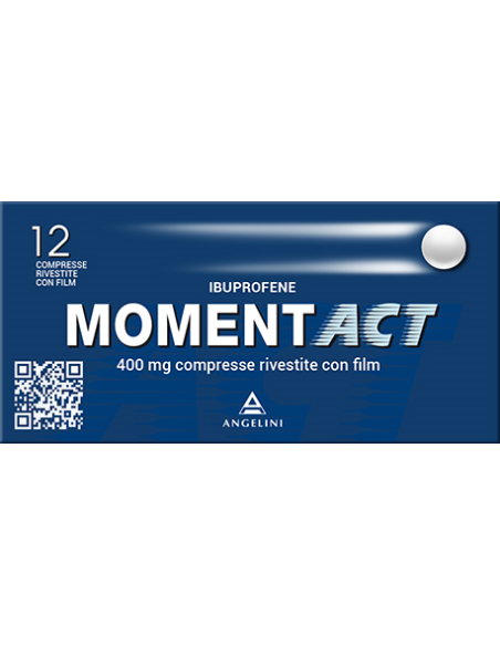MOMENTACT 12 COMPRESSE RIVESTITE 400MG