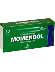 MOMENDOL DOLORE E INFIAMMAZIONE 12 CAPSULE MOLLI 220MG