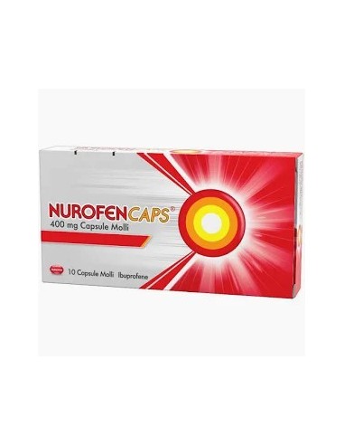 NUROFENCAPS 10 CAPSULE MOLLI 400MG