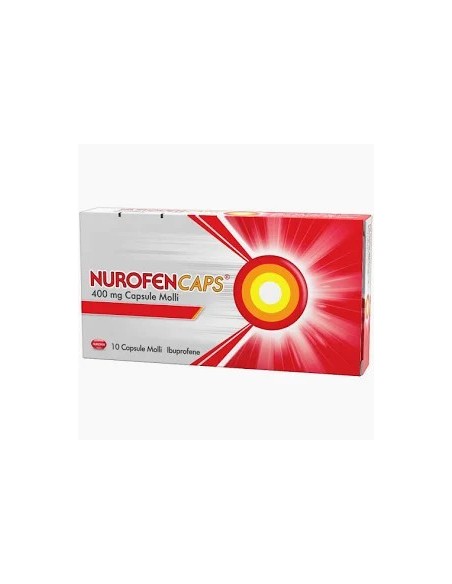 NUROFENCAPS 10 CAPSULE MOLLI 400MG