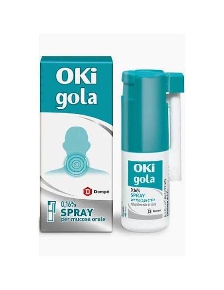 OKI GOLA SPRAY ANTINFIAMMATORIO 15ML OKI GOLA SPRAY ANTINFIAMMATORIO 15ML