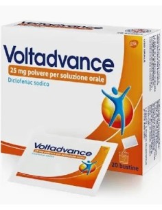 VOLTADVANCE DOLORE E INFIAMMAZIONE POLVERE ORALE 25MG 20 BUSTINE