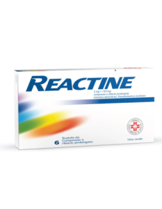 REACTINE 6 COMPRESSE A RILASCIO PROLUNGATO 5MG+120MG
