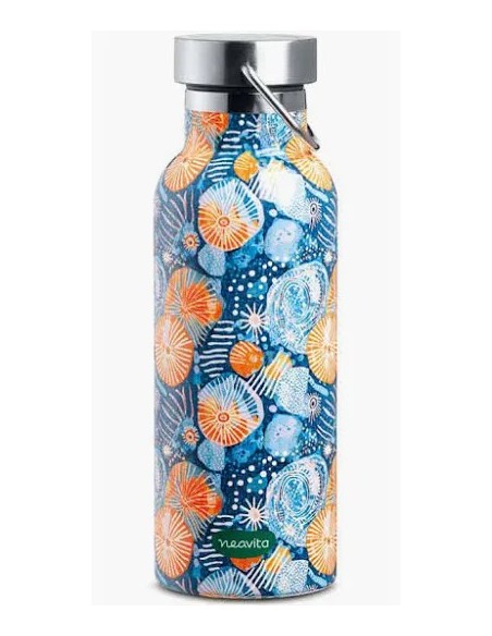 NEAVITA BOTTIGLIA THERMOS ACCIAIO TWICE 500 ML...