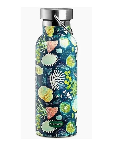 NEAVITA BOTTIGLIA THERMOS ACCIAIO TWICE 500 ML...