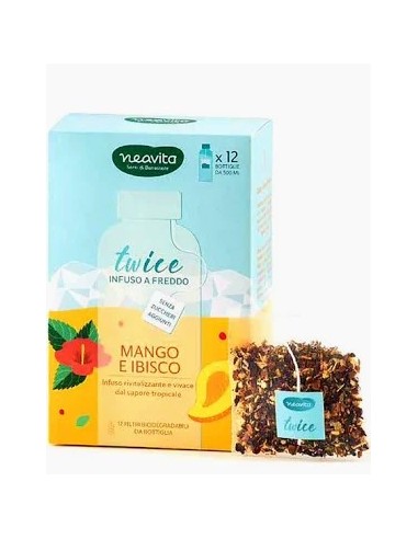 NEAVITA INFUSO TWICE MANGO/IBISCO FILTROSCRIGNO TO GO 12 PEZZI