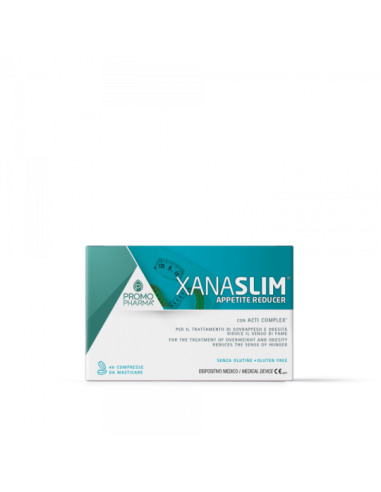 XANASLIM APPETITE REDUCER 40 COMPRESSE MASTICABILI