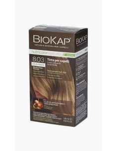 BIOKAP NUTRICOLOR DELICATO RAPID 8,03 BIONDO CHIARO NATURALE 135 ML
