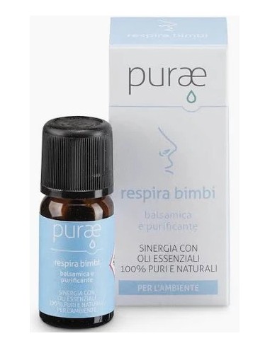 PURAE SINERGIA OLI ESSENZIALI RESPIRA BAMBINI 10 ML