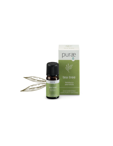 PURAE TEA TREE BIO FOGLIE OLIO ESSENZIALE 10 ML