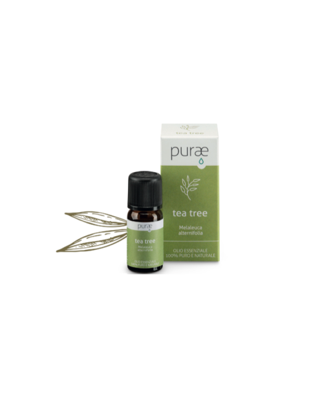 PURAE TEA TREE BIO FOGLIE OLIO ESSENZIALE 10 ML