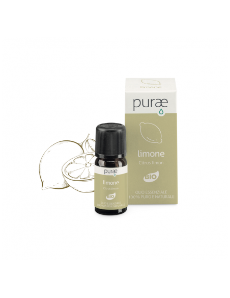 PURAE OLIO ESSENZIALE LIMONE BIOLOGICO 10 ML