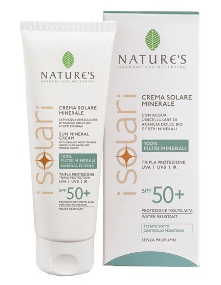 NATURE'S I SOLARI CREMA VISO CORPO MINERALE...