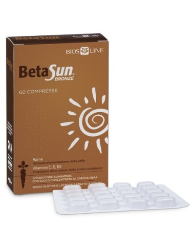 BIOSLINE BETASUN BRONZE 60 COMPRESSE