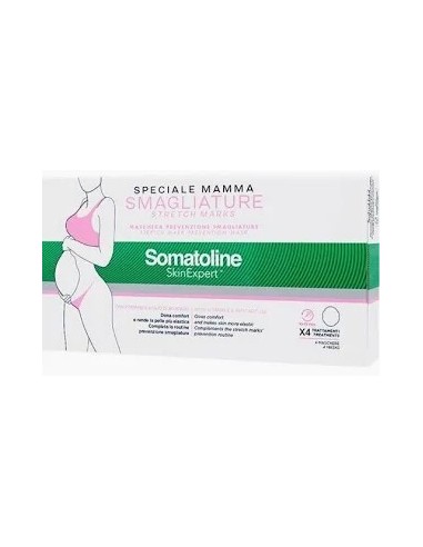 SOMATOLINE SKIN EXPERT MASCHERA MUM TO BE 4 PEZZI