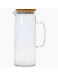 NEAVITA CARAFFA VETRO TAPPO LEGNO TWICE 1 LITRO