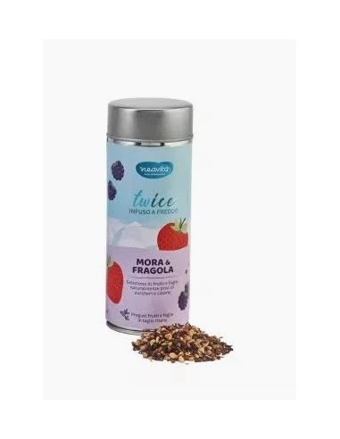 INFUSO TWICE MORA E FRAGOLA SILVER TIN SFUSO 90 G