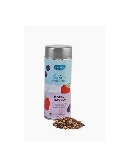 INFUSO TWICE MORA E FRAGOLA SILVER TIN SFUSO 90 G