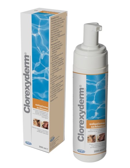 CLOREXYDERM SOLUZIONE SCHIUMA 200 ML