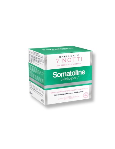 SOMATOLINE - Snellente 7 Notti Gel Crema Pelli Sensibili - 400 ml